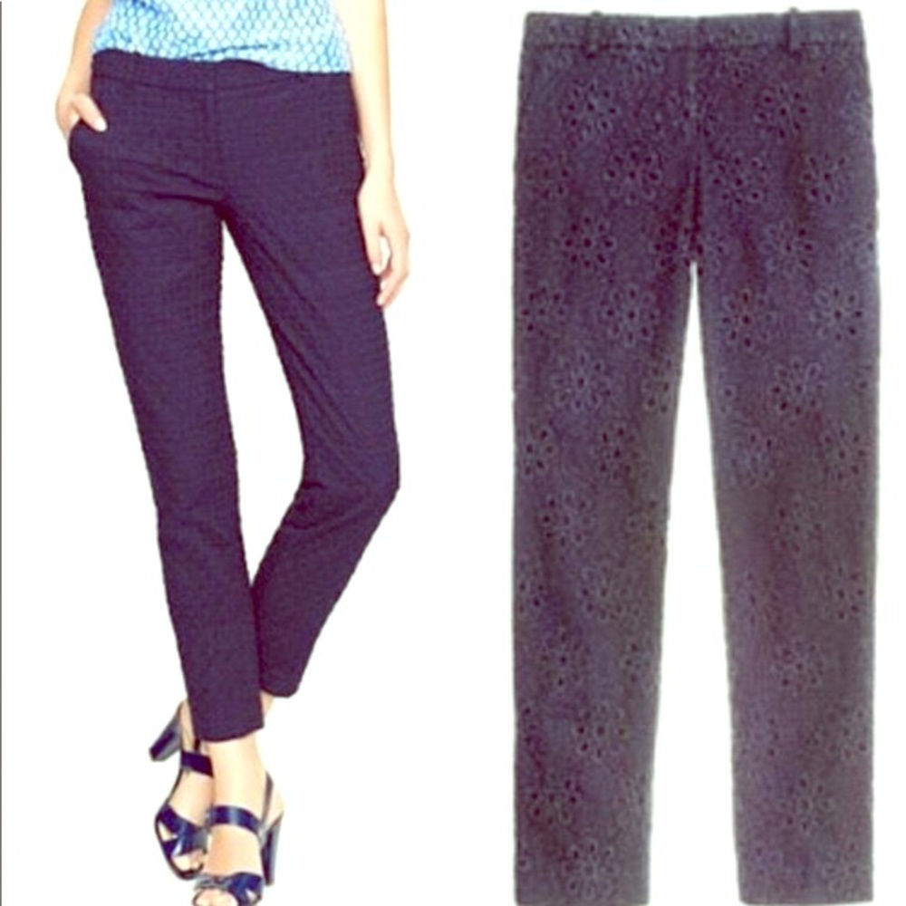 J. Crew eyelet pants